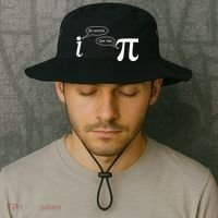 Be Rational Get Real Pi Math Bucket Hat thumb 2