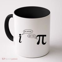 Be Rational Get Real Pi Math Coffee Mug thumb 0