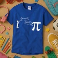 Be Rational Get Real Pi Math Kids T-Shirt thumb 3