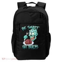 Be Smart Eat Brains Backpack thumb 0