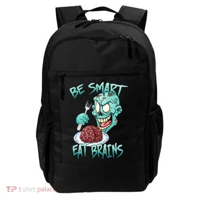 Be Smart Eat Brains Backpack