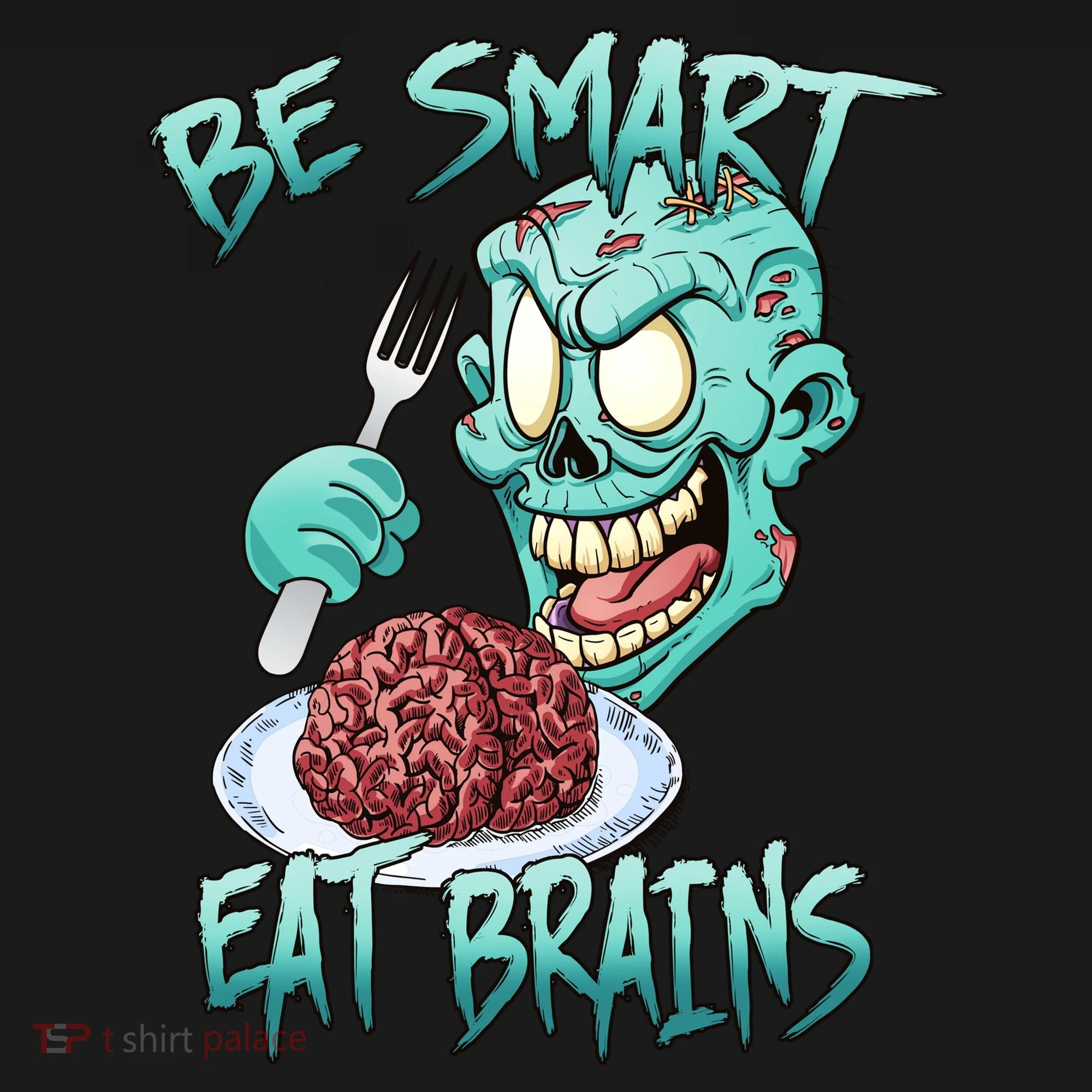 Be Smart Eat Brains Bucket Hat