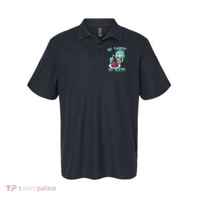 Be Smart Eat Brains Polo