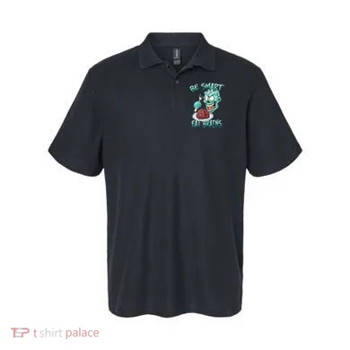 Be Smart Eat Brains Polo
