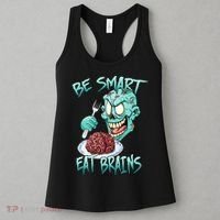 Be Smart Eat Brains Women's Tank Top thumb 3