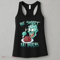 Be Smart Eat Brains Women's Tank Top thumb 3
