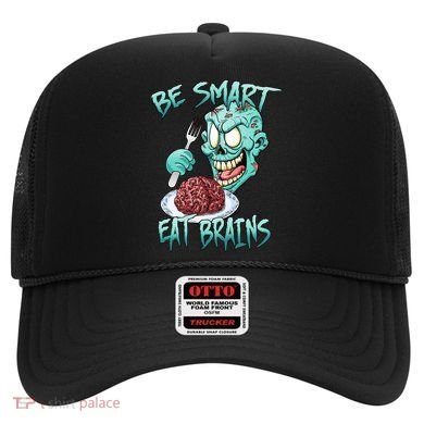 Be Smart Eat Brains Hat