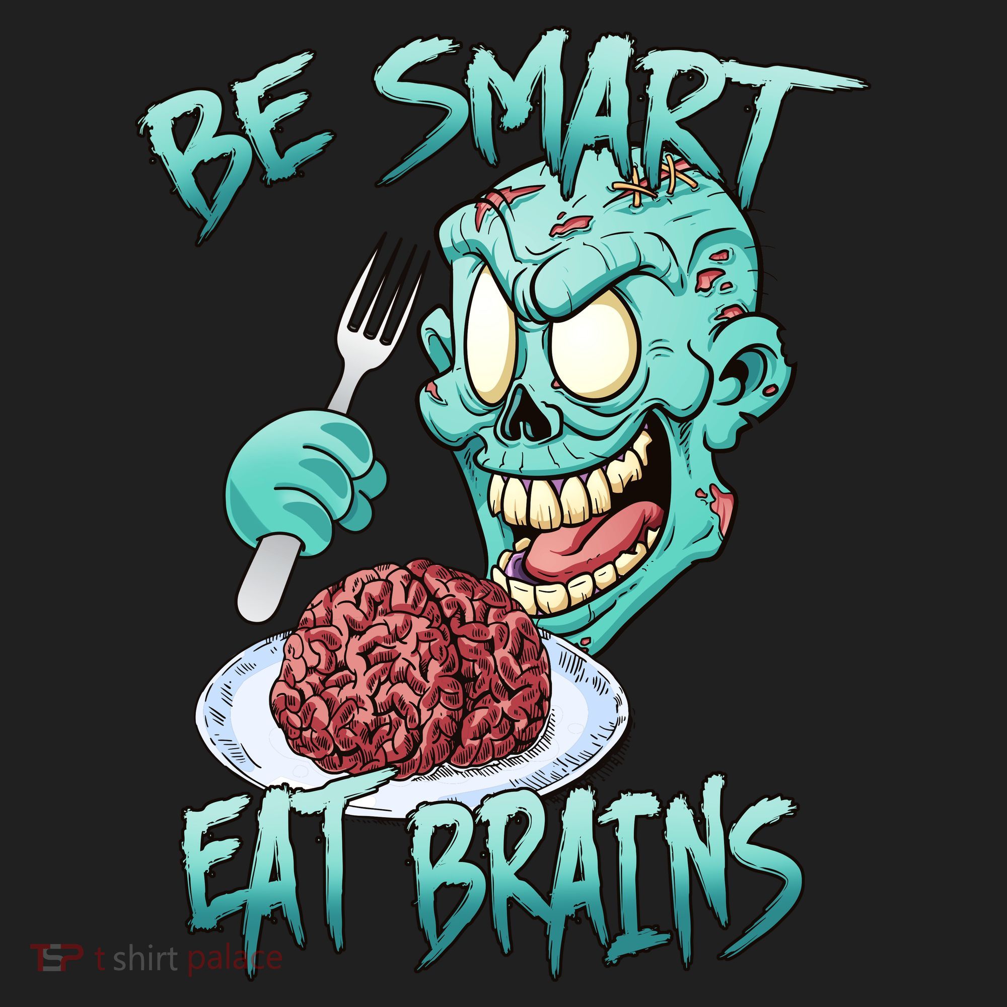 Be Smart Eat Brains Hat