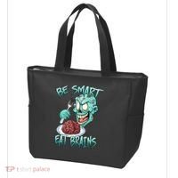 Be Smart Eat Brains Tote Bag thumb 3