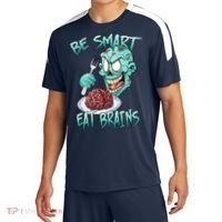 Be Smart Eat Brains Sport-Tek Competitor United Soccer Jersey thumb 0
