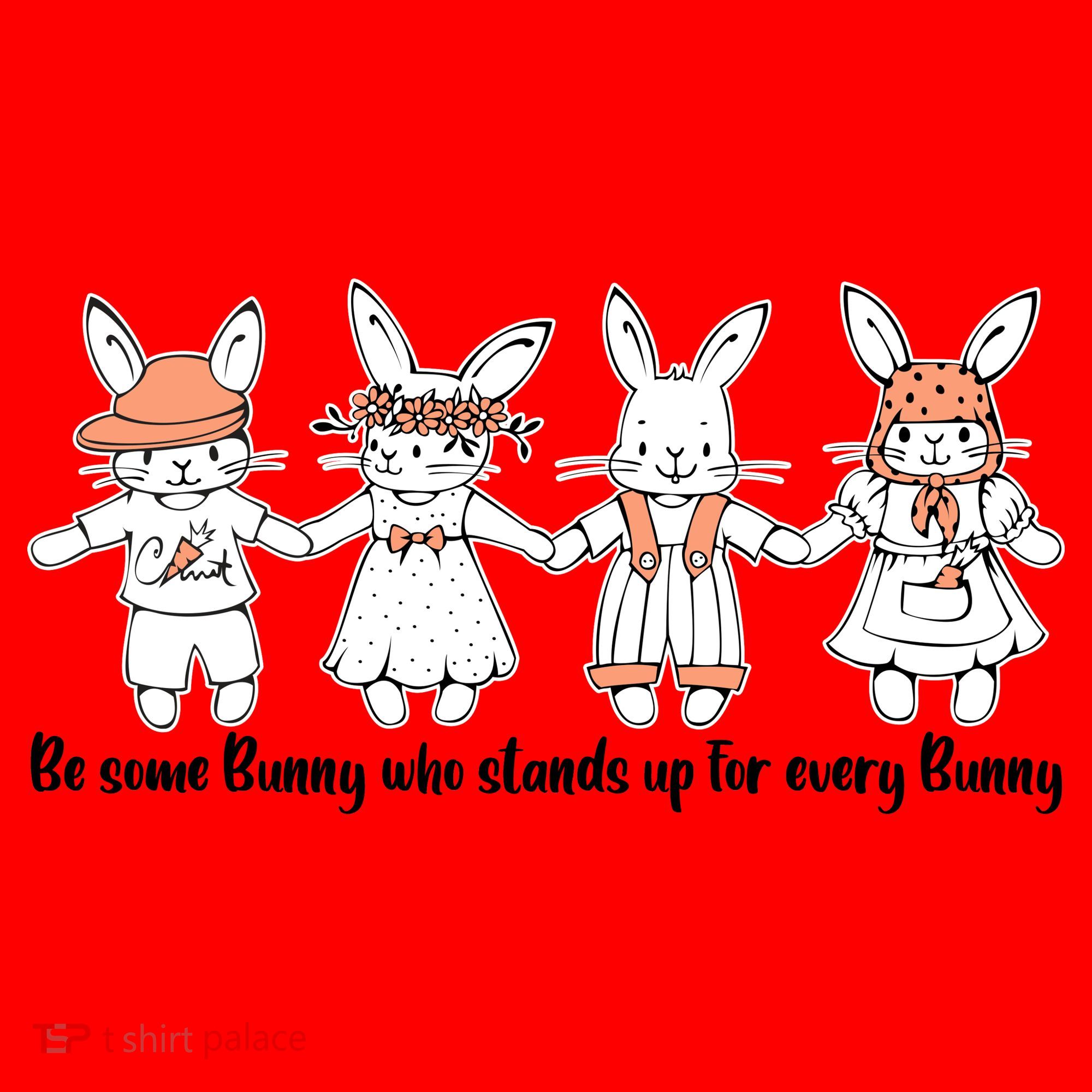 Be Some Bunny Who Stands Up For Some Bunny Santa Hat