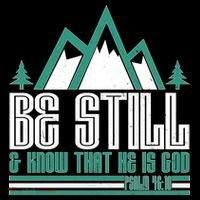 Be Still And Know That He Is God Coaster thumb 2