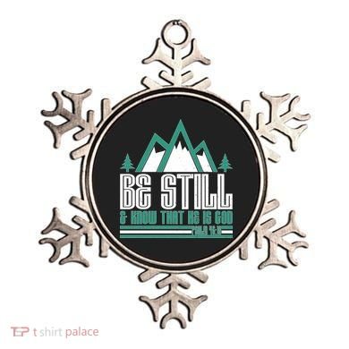 Be Still And Know That He Is God Ornament