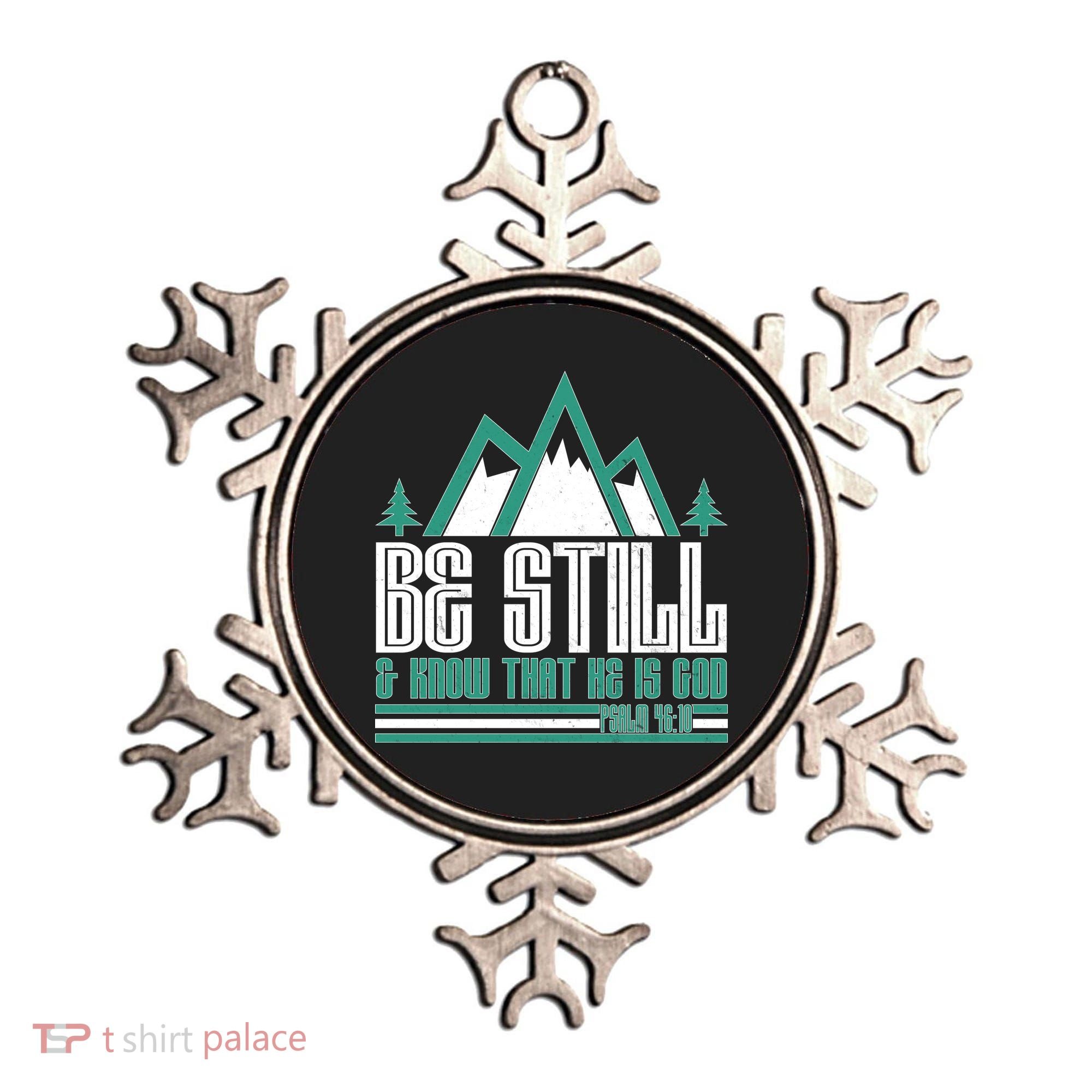 Be Still And Know That He Is God Ornament