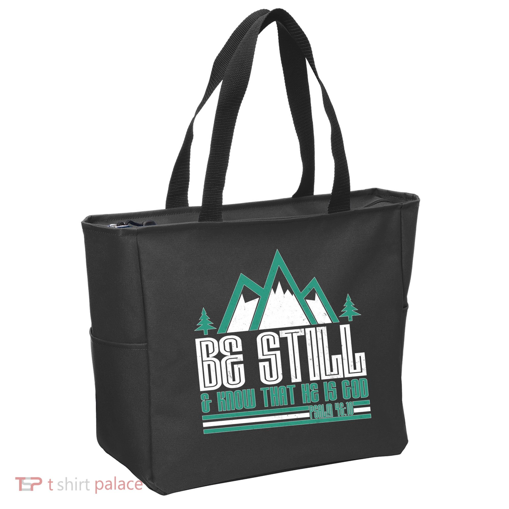 Be Still And Know That He Is God Tote Bag