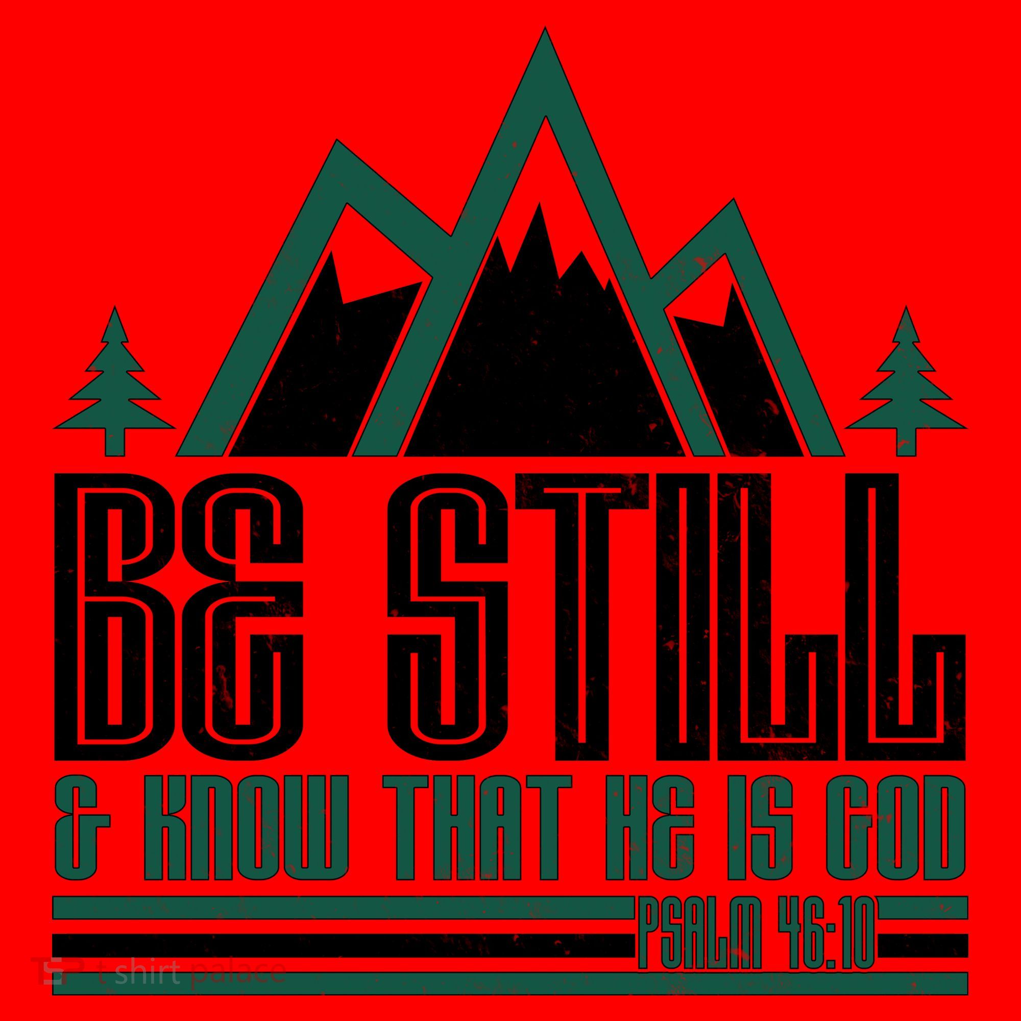 Be Still And Know That He Is God Santa Hat