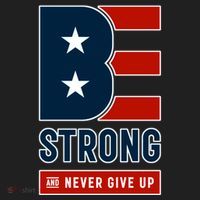 Be Strong And Never Give Up Tumbler thumb 3