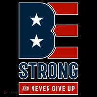 Be Strong And Never Give Up Ornament thumb 1