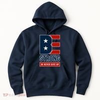 Be Strong And Never Give Up Hoodie thumb 0