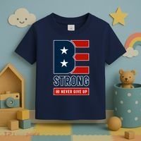 Be Strong And Never Give Up Toddler T-Shirt thumb 3