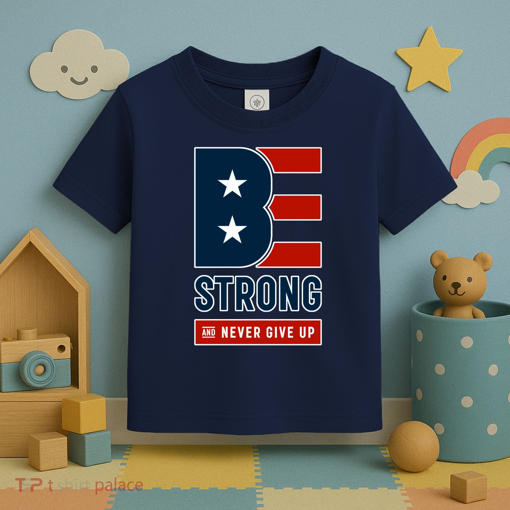 Be Strong And Never Give Up Toddler T-Shirt