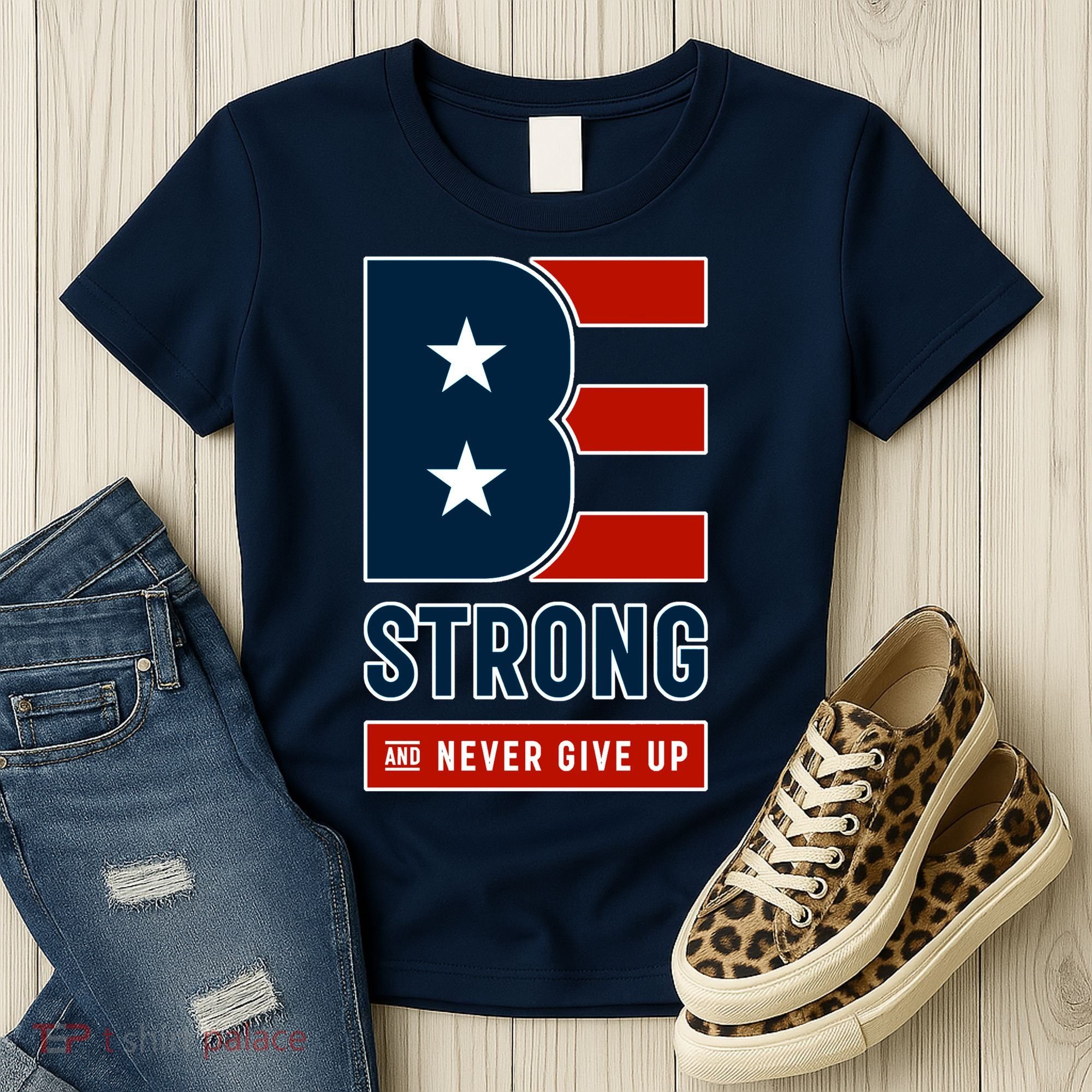 Be Strong And Never Give Up Women's T-Shirt