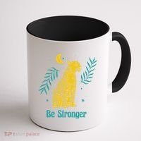 Be Stronger Tiger Coffee Mug thumb 1