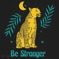 Be Stronger Tiger Tumbler thumb 3