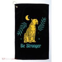 Be Stronger Tiger Golf Towel thumb 0