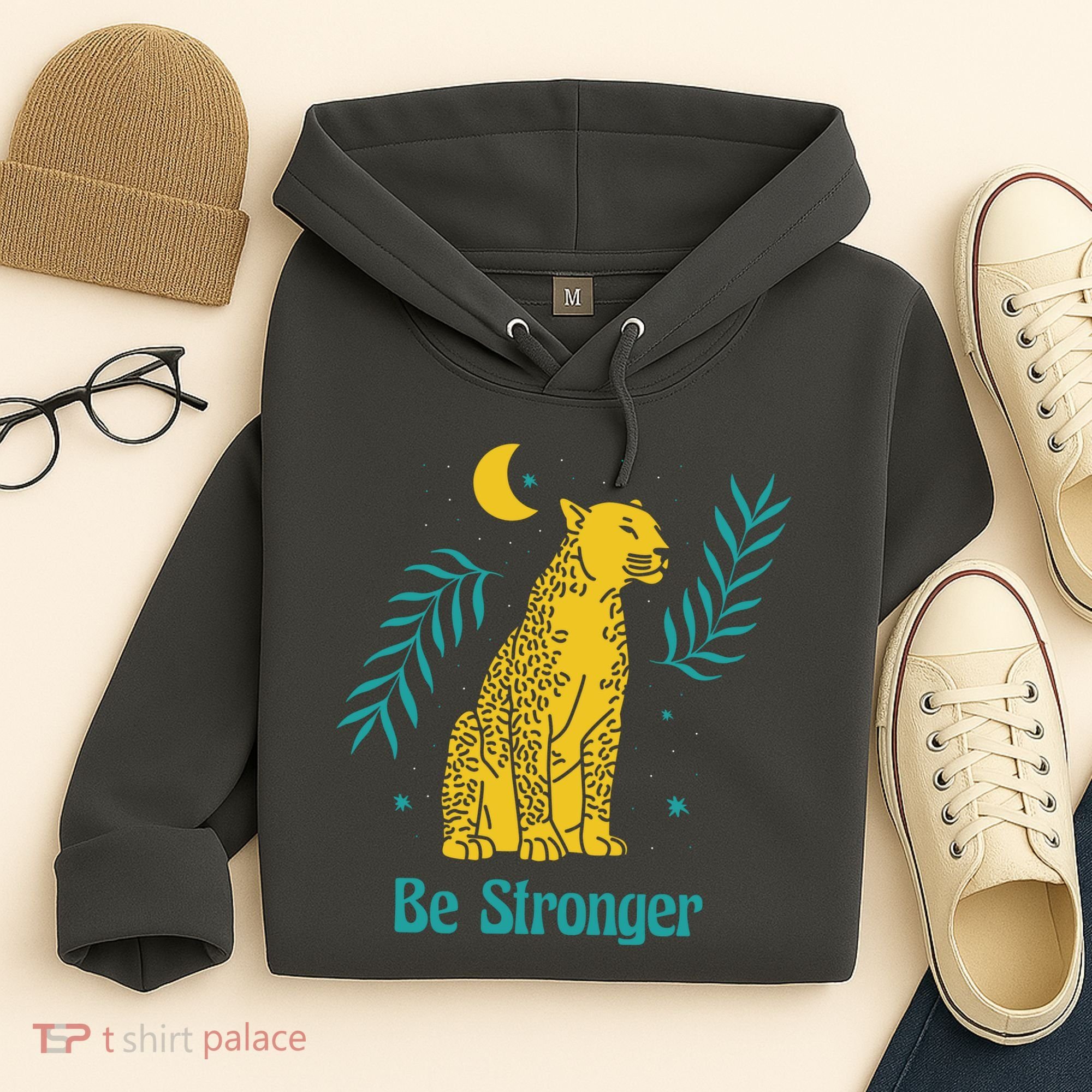 Be Stronger Tiger Hoodie