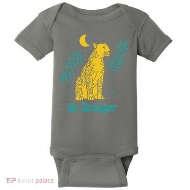 Be Stronger Tiger Baby Bodysuit