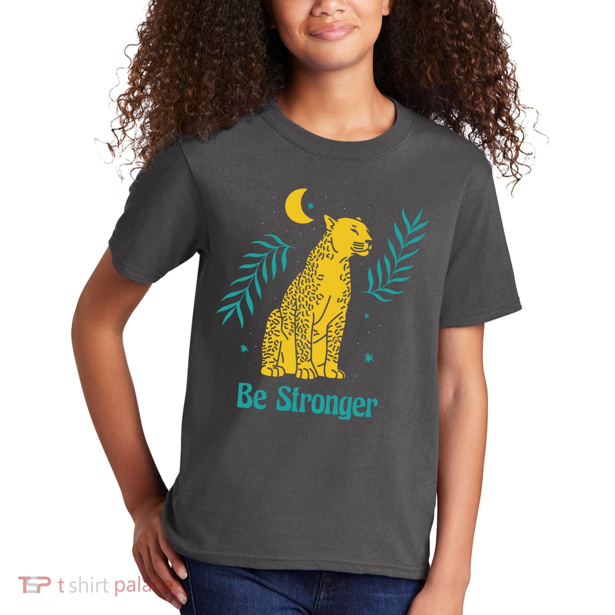 Be Stronger Tiger Kids T-Shirt