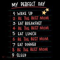 Be The Best Mom Life Routine Backpack thumb 2