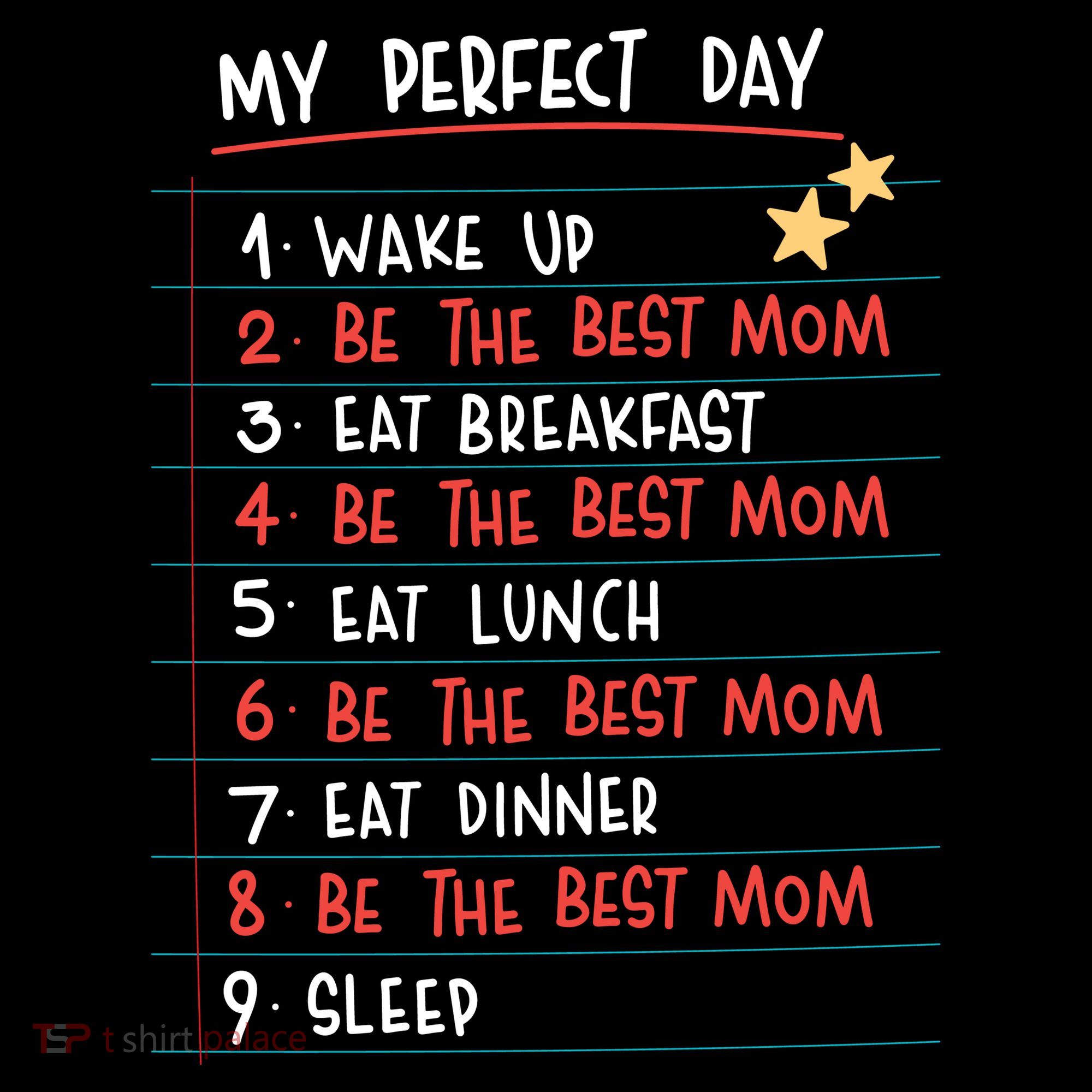 Be The Best Mom Life Routine Backpack