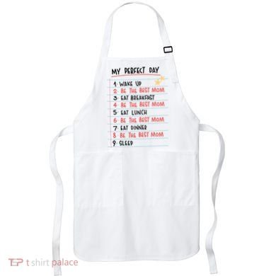 Be The Best Mom Life Routine Apron