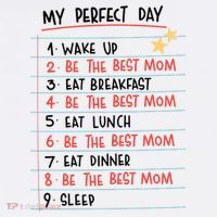 Be The Best Mom Life Routine Coffee Mug thumb 5