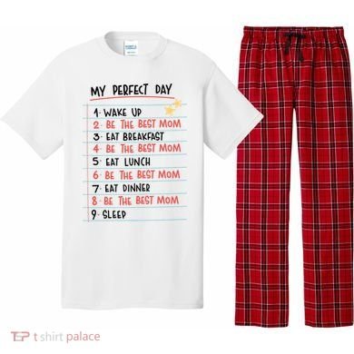 Be The Best Mom Life Routine Pajama Set