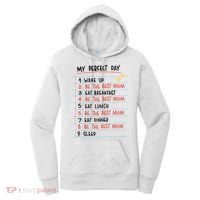 Be The Best Mom Life Routine Women's Hoodie thumb 0