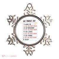 Be The Best Mom Life Routine Ornament thumb 0