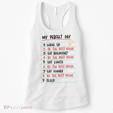 Be The Best Mom Life Routine Women's Tank Top