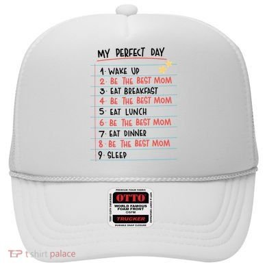 Be The Best Mom Life Routine Hat