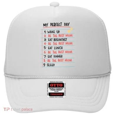 Be The Best Mom Life Routine Hat