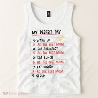 Be The Best Mom Life Routine Tank Top thumb 2