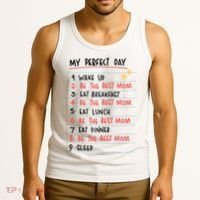 Be The Best Mom Life Routine Tank Top thumb 3
