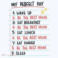 Be The Best Mom Life Routine Women's Long Sleeve Shirt thumb 2