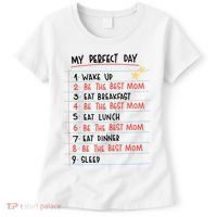 Be The Best Mom Life Routine Women's T-Shirt thumb 0