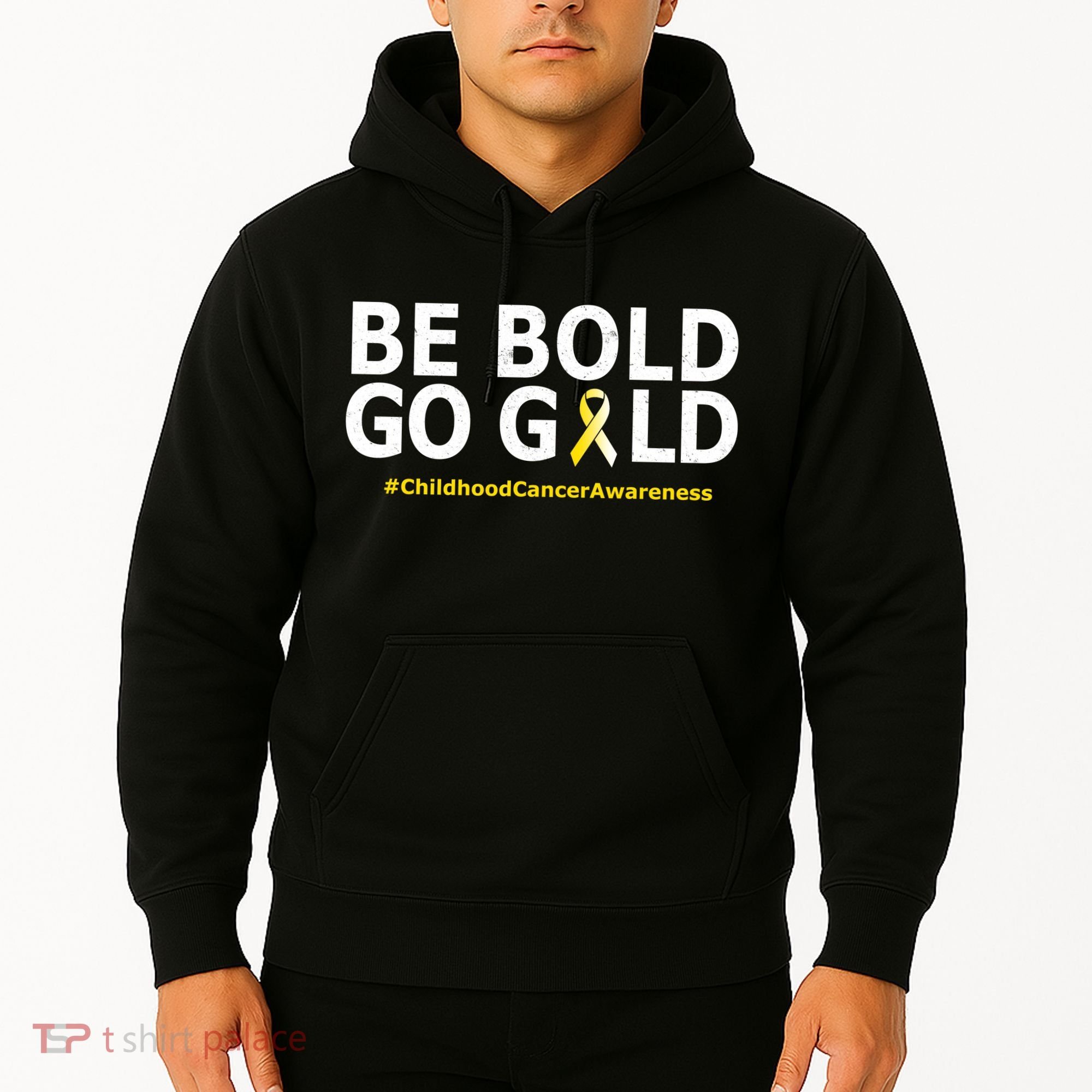 Be The Gold Childhood Cancer Awareness Hoodie
