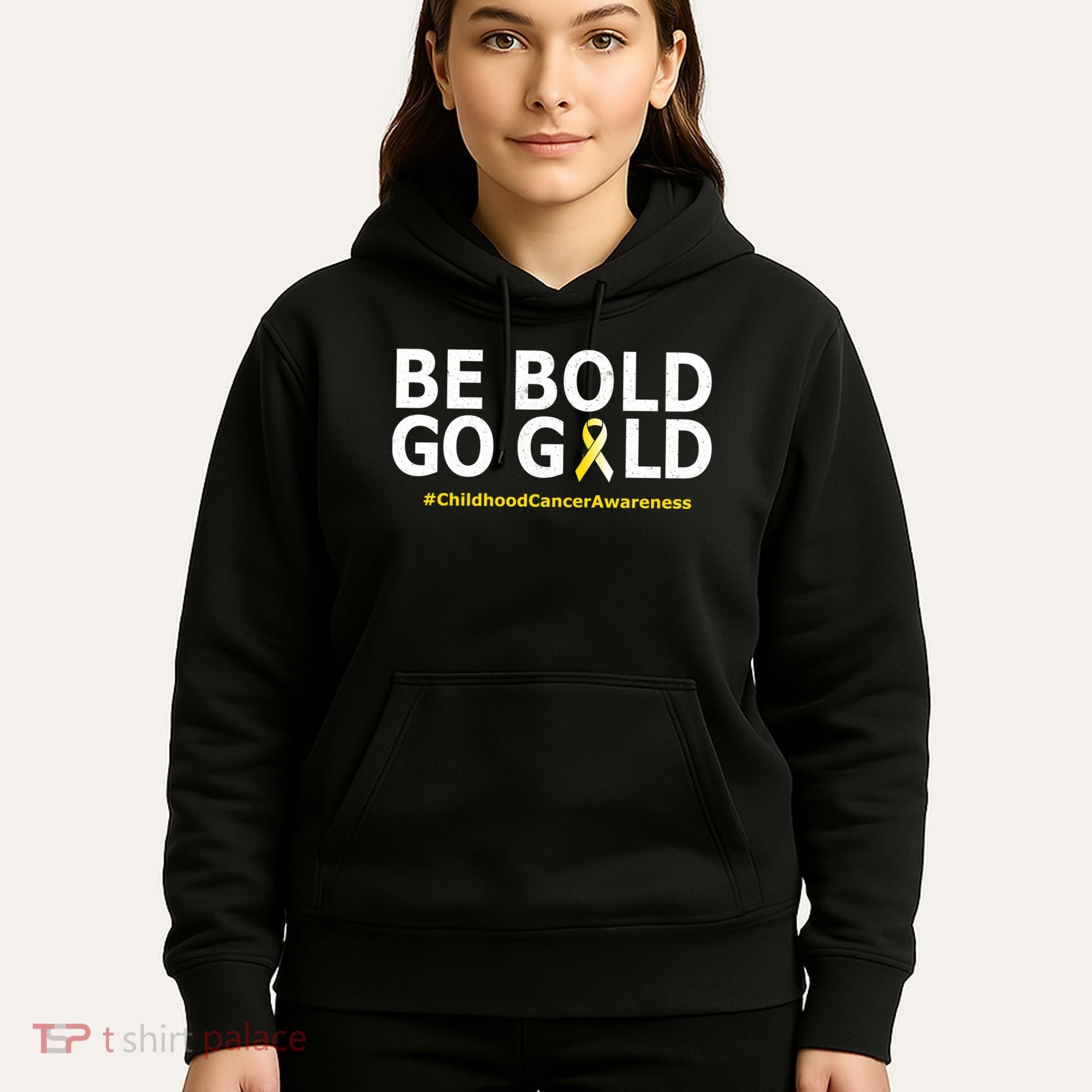Be The Gold Childhood Cancer Awareness Hoodie