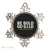 Be The Gold Childhood Cancer Awareness Ornament thumb 0