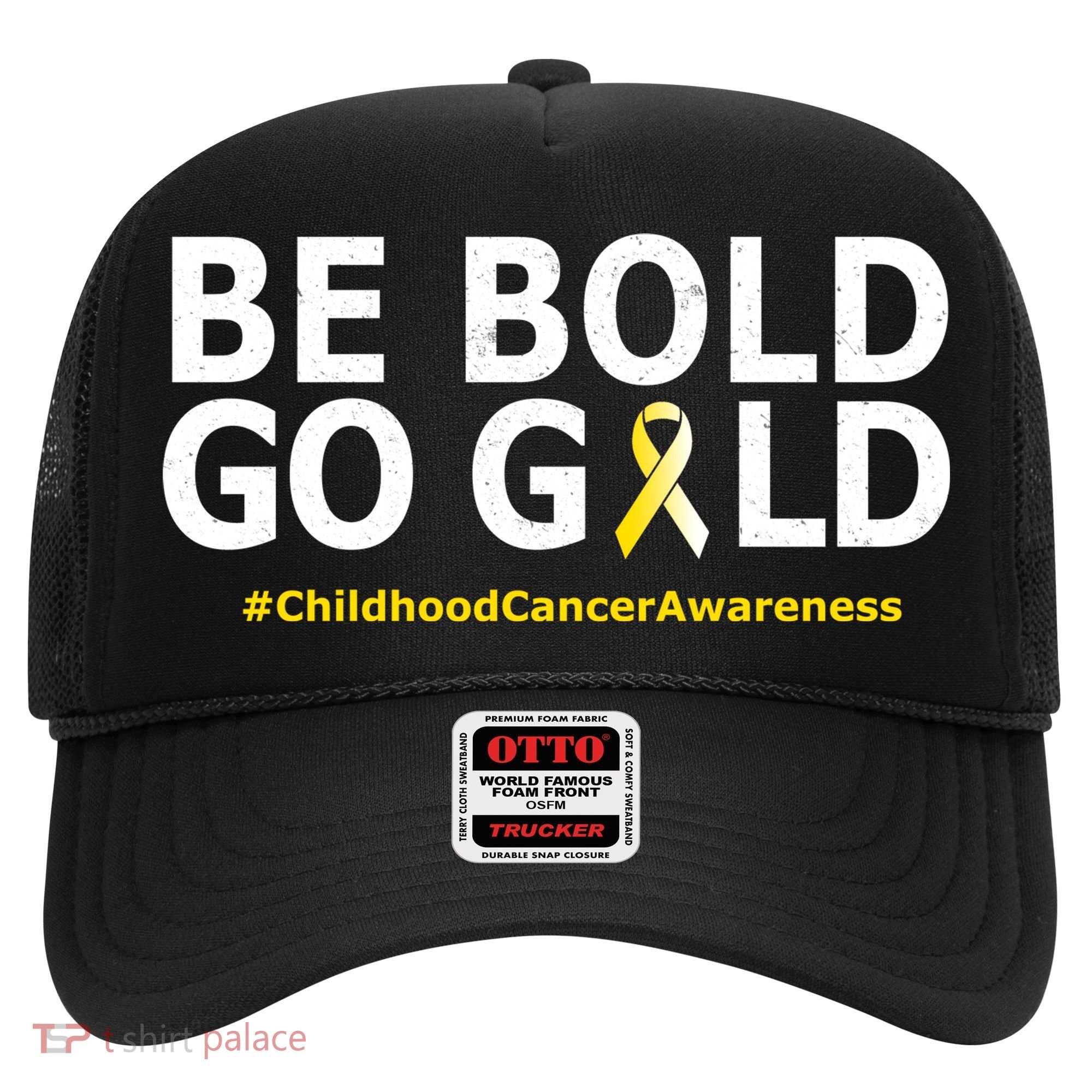 Be The Gold Childhood Cancer Awareness Hat